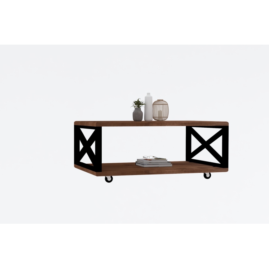 Масичка за кафе YUSO 42,5x98 cм бор