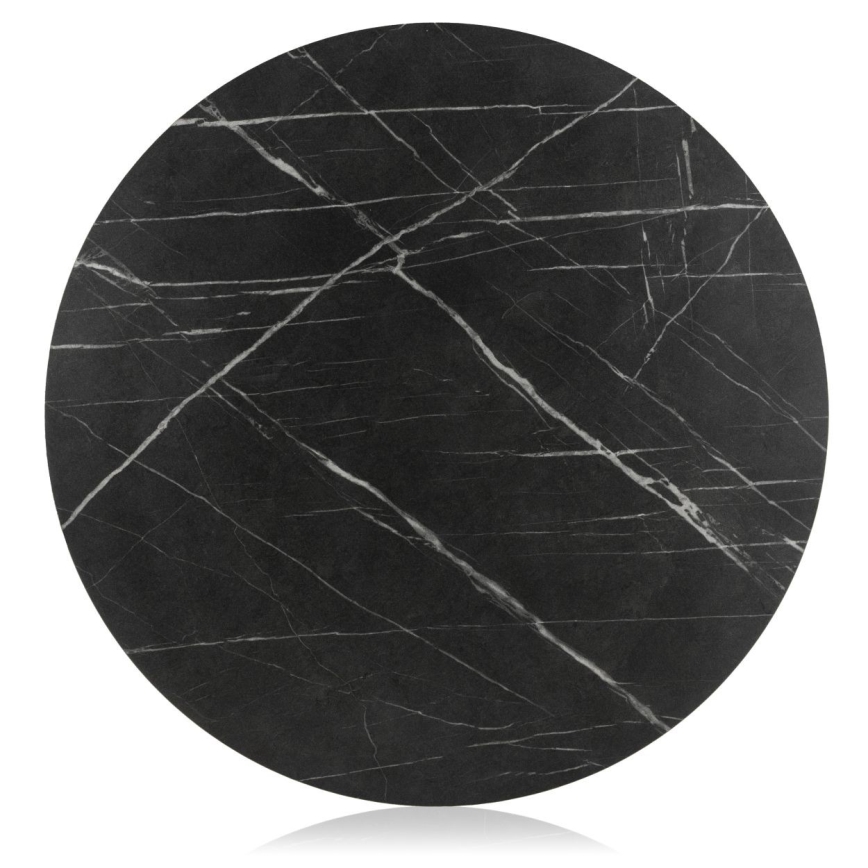 Масичка за кафе DIAMOND 40x70 см черен/златист