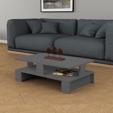Масичка за кафе MANSU 27,5x80 cм черна