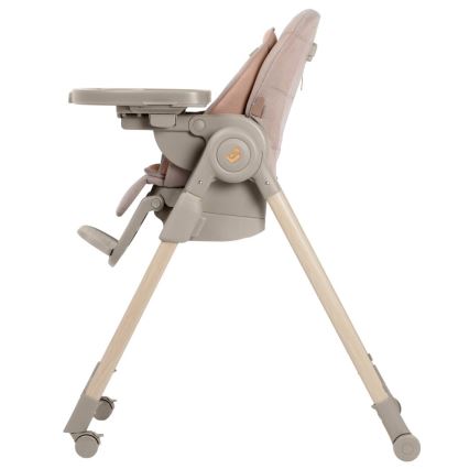 Maxi-Cosi - Детско столче за хранене MINLA PLUS бежов/розов