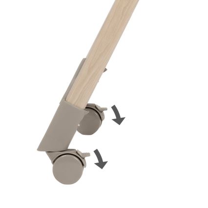 Maxi-Cosi - Детско столче за хранене MINLA PLUS бежов/розов