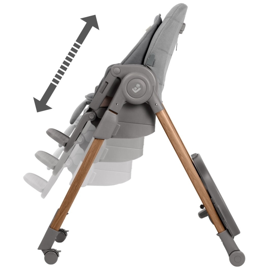 Maxi-Cosi - Детско столче за хранене MINLA PLUS сив