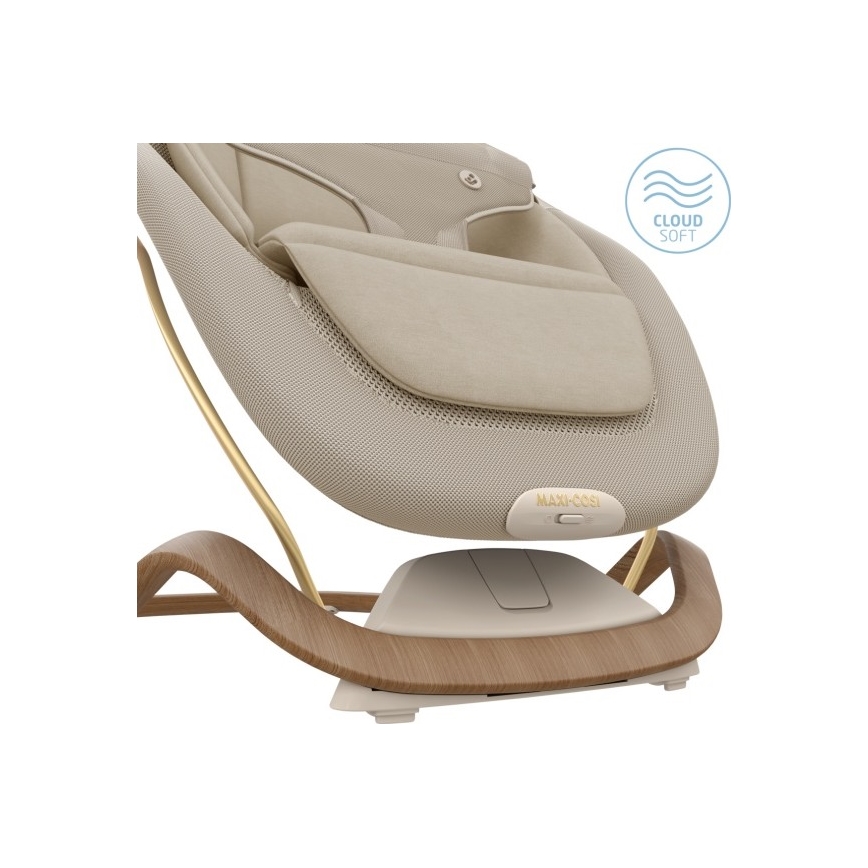 Maxi-Cosi - Вибрираща бебешка люлка DOVE PRO 3xAA бежов