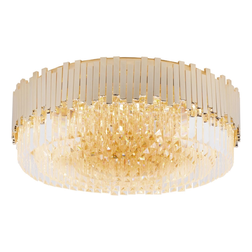 MAXLIGHT C0164 - Плафон TREND 15xE14/40W/230V Ø 60 см златист