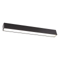 MAXLIGHT C0190D - LED Димируем плафон LINEAR LED/18W/230V 57 см черен