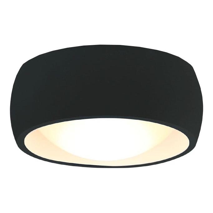 MAXLIGHT C0204 - LED Плафон за баня KODAK LED/8W/230V Ø 10,8 см IP44 черен