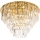 MAXLIGHT C0206 - Плафон MONACO 15xG9/40W/230V Ø 60 см златист