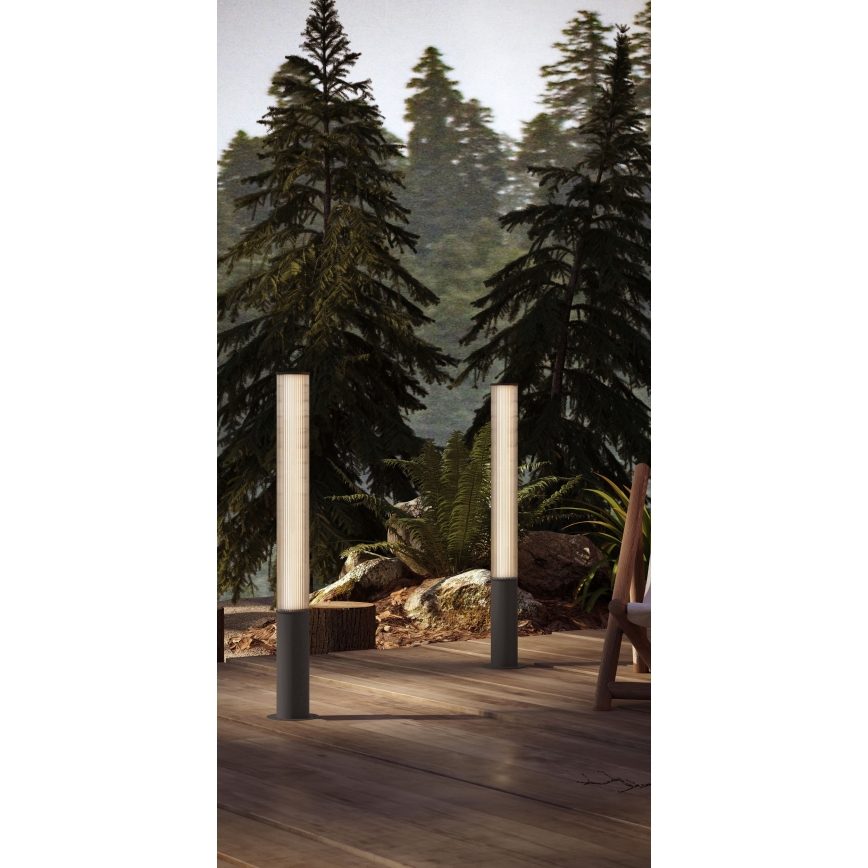 MAXLIGHT F0065 - LED външна лампа GARDENIA LED/25W/230V 105 cm CRI 93 IP65 антрацит