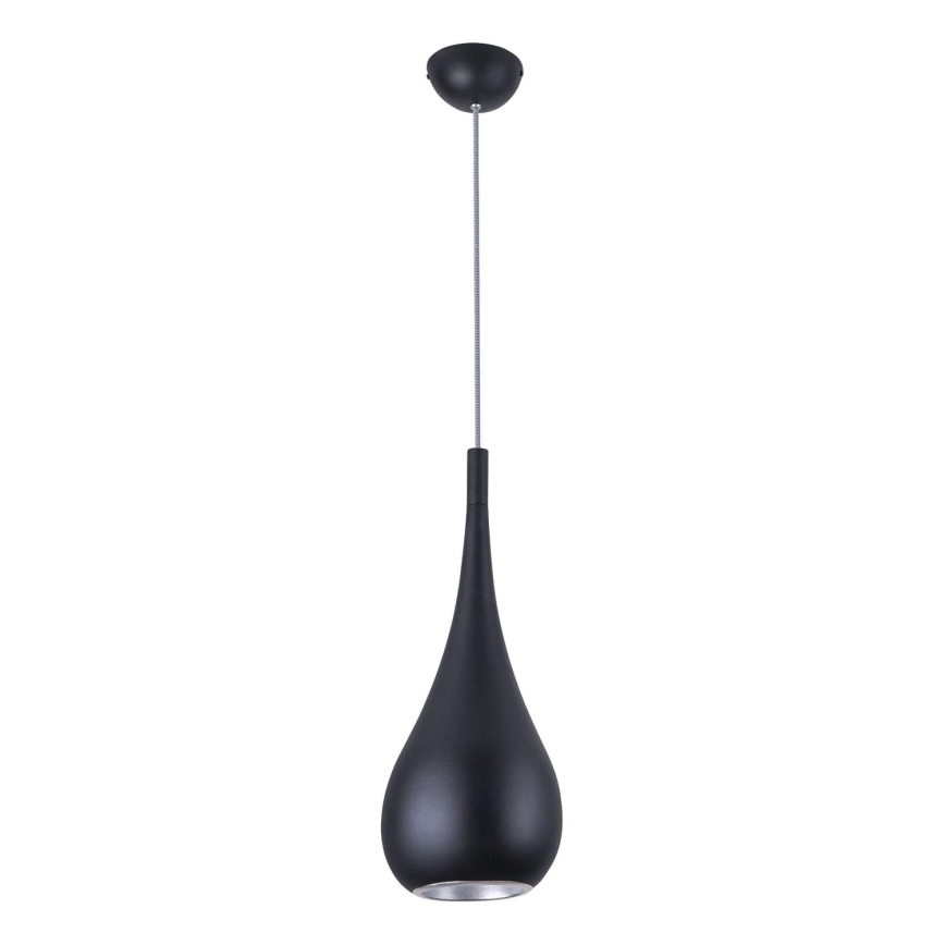 MAXLIGHT P0233 - Пендел DROP 1xE27/40W/230V Ø 20 см черен