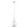 MAXLIGHT P0235 - Пендел DROP 1xE27/40W/230V Ø 20 см бял