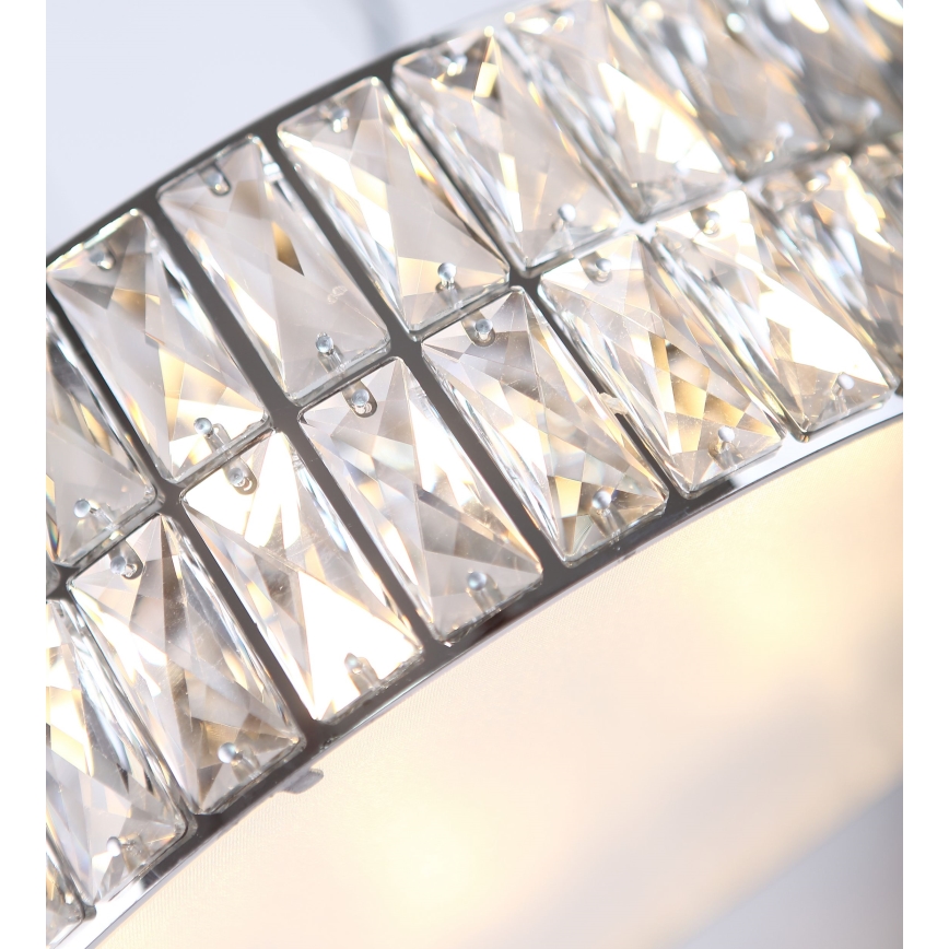 MAXLIGHT P0236 - Пендел DIAMANTE 5xG9/42W/230V Ø 38 см лъскав хром