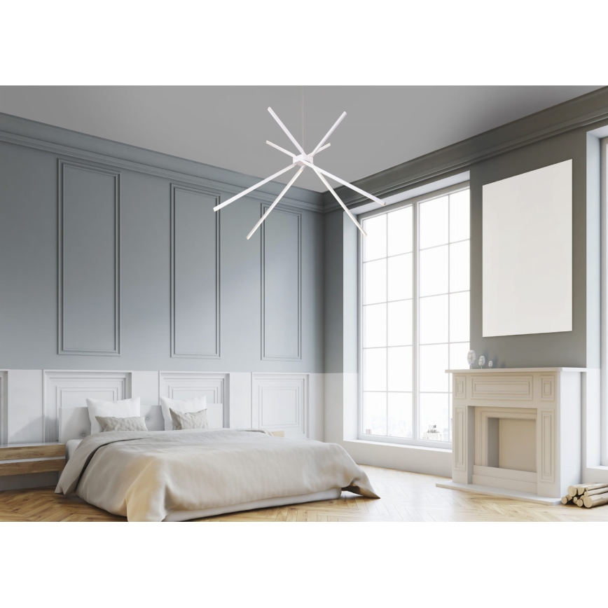 MAXLIGHT P0270 - LED Пендел ПАЯК LED/33W/230V бял