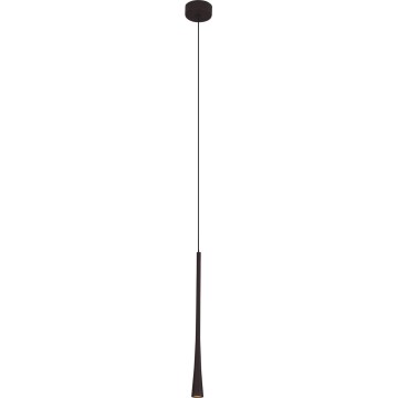 MAXLIGHT P0372 - LED Пендел КАФЕ LED/7W/230V Ø 3 см черен