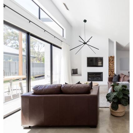 MAXLIGHT P0412 - LED Пендел ПАЯК LED/33W/230V черен