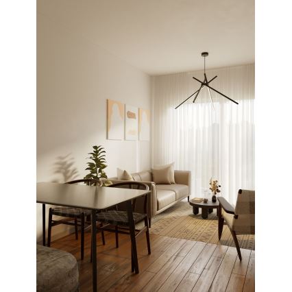 MAXLIGHT P0412 - LED Пендел ПАЯК LED/33W/230V черен