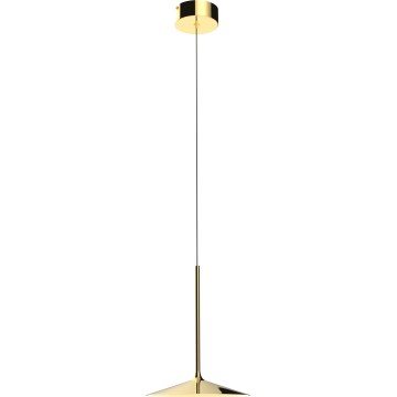 MAXLIGHT P0460 - LED Пендел HANA LED/6W/230V Ø 17,5 см златист