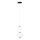 MAXLIGHT P0467 - LED Пендел AKIKO LED/16W/230V Ø 20 см бял