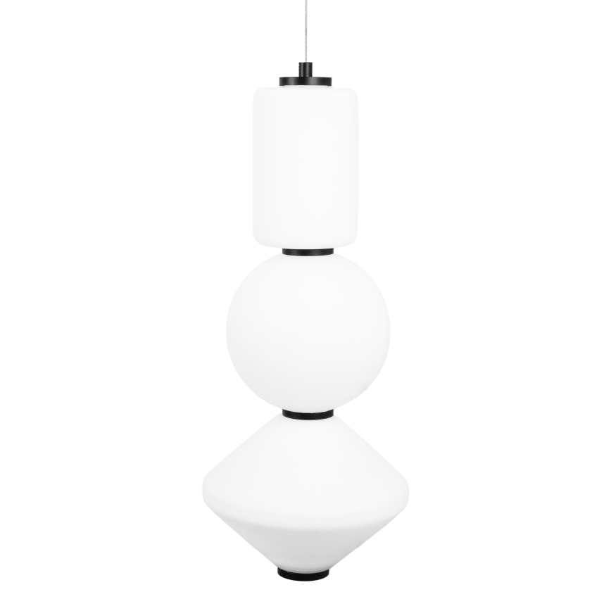 MAXLIGHT P0468 - LED Пендел AKIKO LED/23W/230V Ø 20 см бял