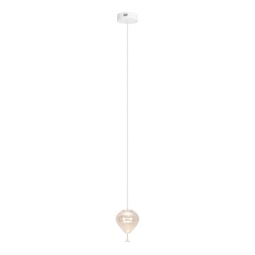 MAXLIGHT P0527 - LED Пендел PALLONCINI 2xLED/3W/230V Ø 12 см прозрачен