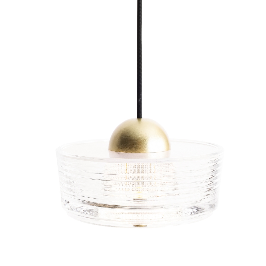 MAXLIGHT P0542 - LED Пендел LIPARI LED/6W/230V Ø 16 см прозрачен