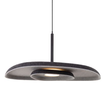 MAXLIGHT P0560 - LED Пендел DEUX LED/5W/230V черен