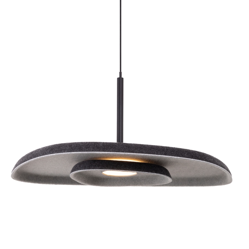 MAXLIGHT P0560 - LED Пендел DEUX LED/5W/230V черен