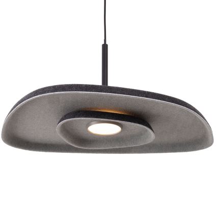 MAXLIGHT P0560 - LED Пендел DEUX LED/5W/230V черен