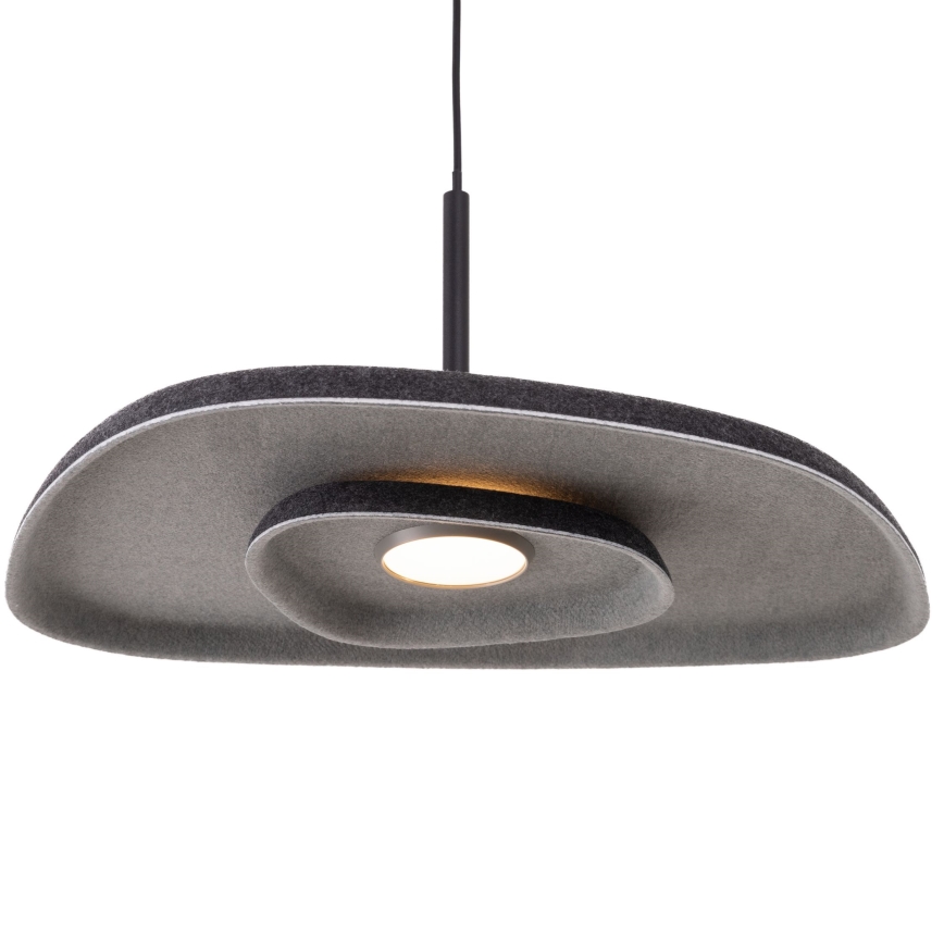 MAXLIGHT P0560 - LED Пендел DEUX LED/5W/230V черен