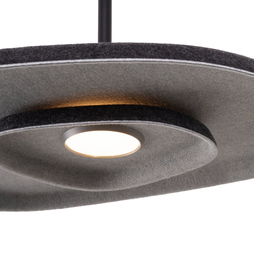 MAXLIGHT P0560 - LED Пендел DEUX LED/5W/230V черен