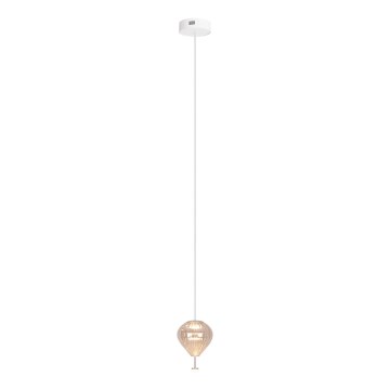 MAXLIGHT P0575 - LED Пендел PALLONCINI 2xLED/3W/230V Ø 12 см бежов