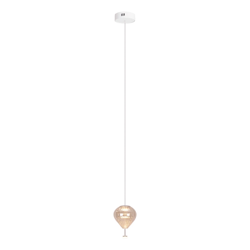 MAXLIGHT P0575 - LED Пендел PALLONCINI 2xLED/3W/230V Ø 12 см бежов