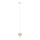 MAXLIGHT P0575 - LED Пендел PALLONCINI 2xLED/3W/230V Ø 12 см бежов