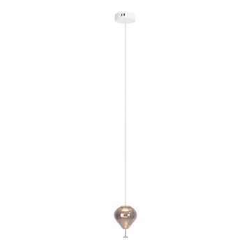 MAXLIGHT P0576 - LED Пендел PALLONCINI 2xLED/3W/230V Ø 12 см опушен