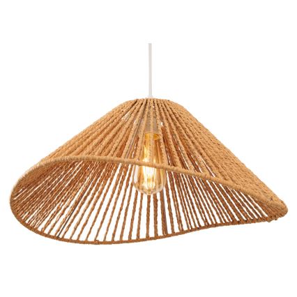 MAXLIGHT P0577 - Пендел AMALFI 1xE27/15W/230V Ø 45 см бежов
