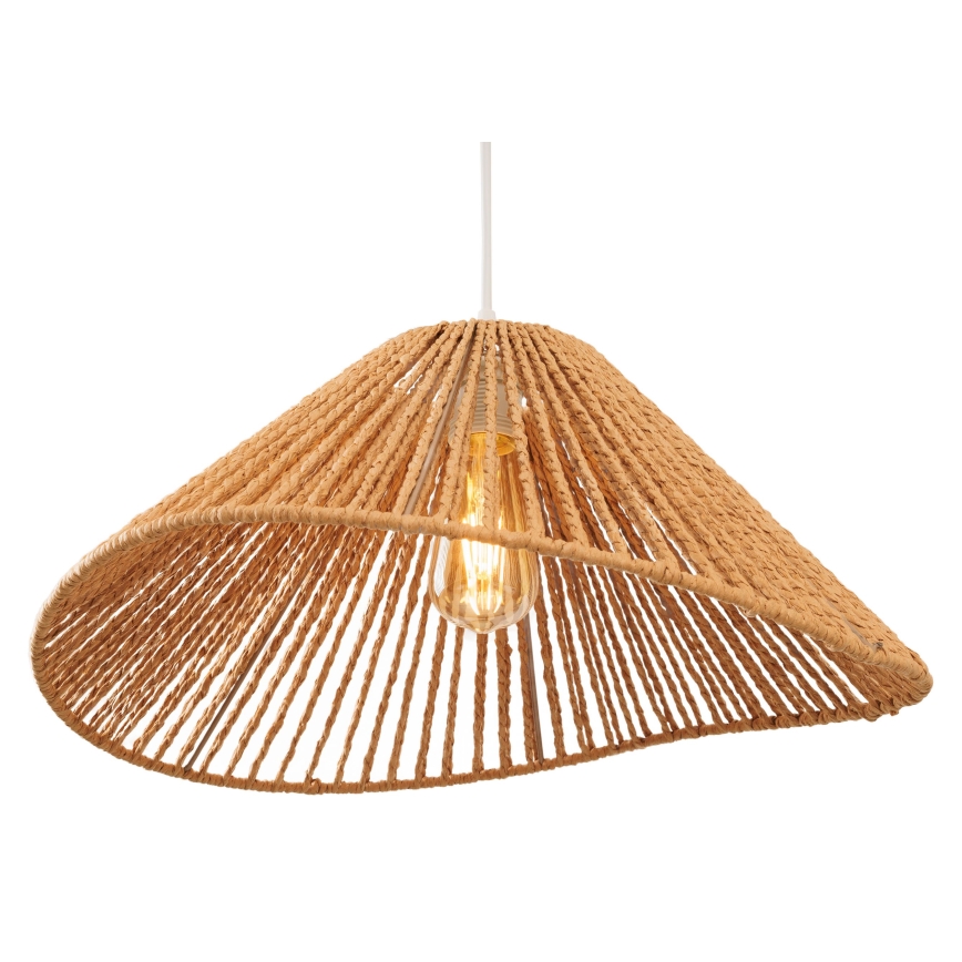 MAXLIGHT P0577 - Пендел AMALFI 1xE27/15W/230V Ø 45 см бежов