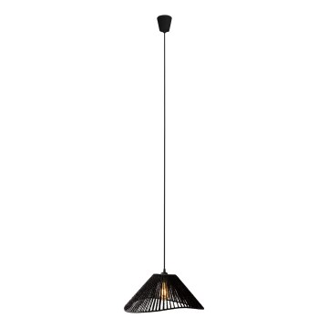 MAXLIGHT P0579 - Пендел AMALFI 1xE27/15W/230V Ø 45 см черен