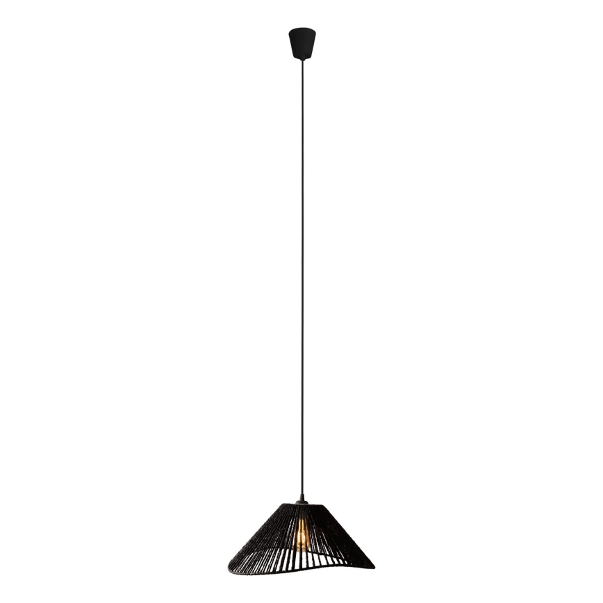MAXLIGHT P0579 - Пендел AMALFI 1xE27/15W/230V Ø 45 см черен