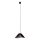 MAXLIGHT P0579 - Пендел AMALFI 1xE27/15W/230V Ø 45 см черен