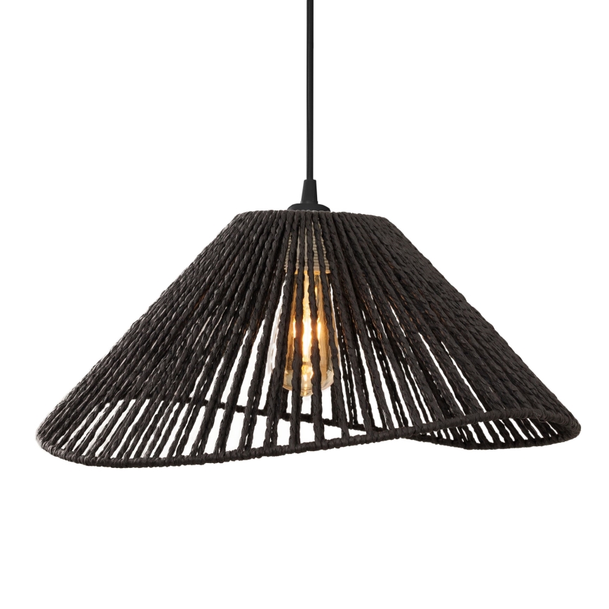 MAXLIGHT P0579 - Пендел AMALFI 1xE27/15W/230V Ø 45 см черен