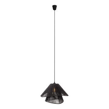 MAXLIGHT P0580 - Пендел AMALFI 1xE27/15W/230V Ø 45 см черен