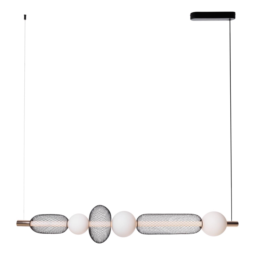 MAXLIGHT P0593 - LED Пендел BORA LED/29W/230V бял/черен