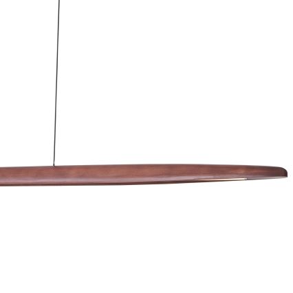 MAXLIGHT P0598 - LED Пендел WOODY LED/25W/230V кафяв/бор