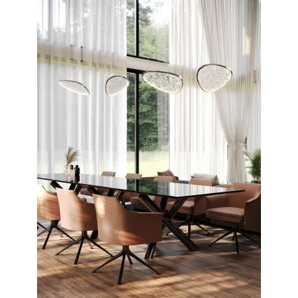 MAXLIGHT P0636D - LED полилей на кабел EMPIRE LED/17W/230V лъскав хром