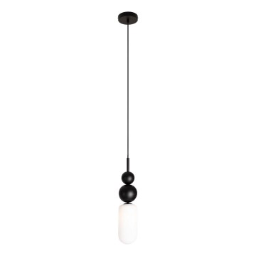 MAXLIGHT P0641 - Пендел на кабел NOVA, 1xG9/12W/230V, Ø 12 см, черен