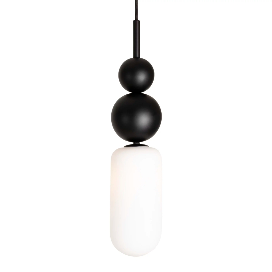 MAXLIGHT P0641 - Пендел на кабел NOVA, 1xG9/12W/230V, Ø 12 см, черен