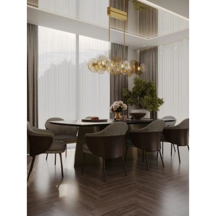 MAXLIGHT P0643 - LED полилей на прът ALLURE LED/51W/230V златен
