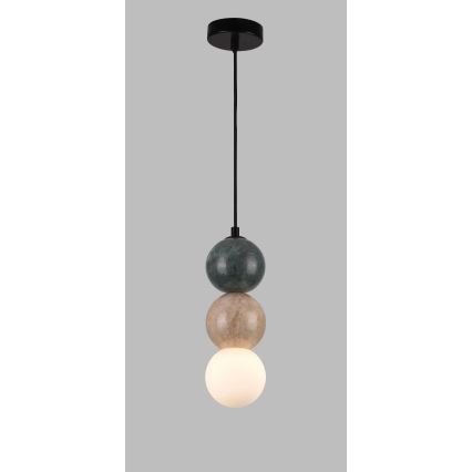 MAXLIGHT P0665 - Полилей на кабел ALICE 1xG9/7W/230V Ø 10 см черен