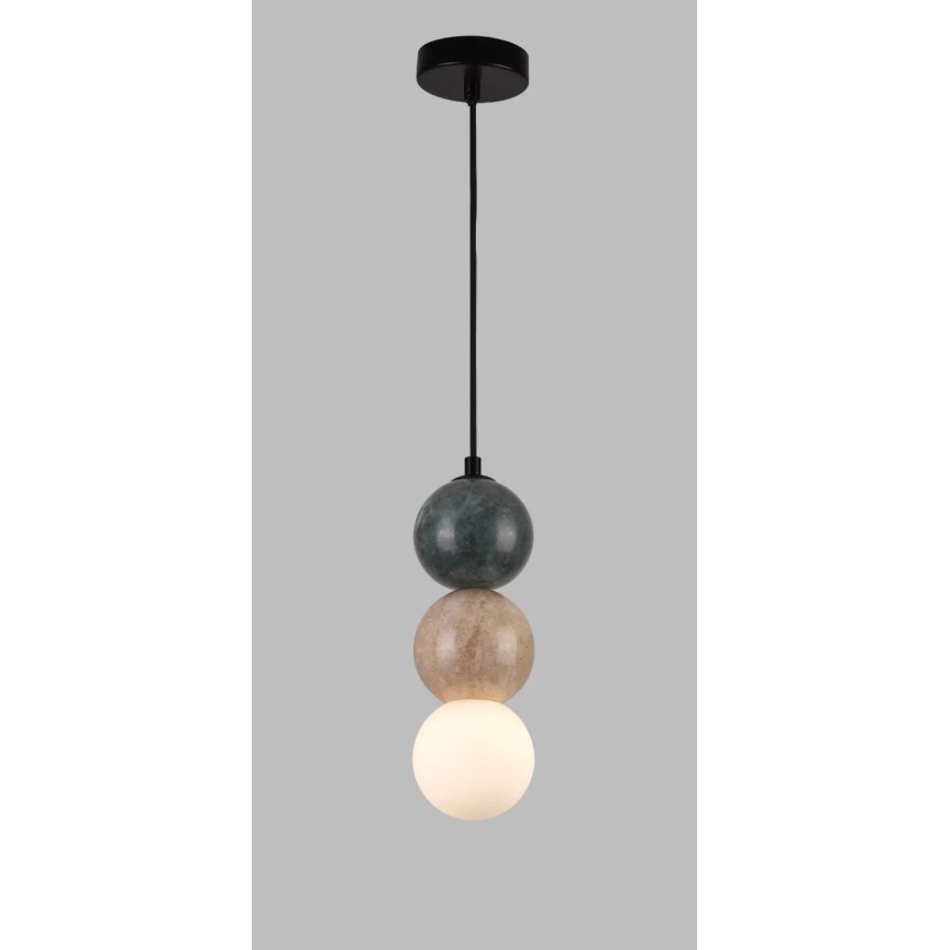 MAXLIGHT P0665 - Полилей на кабел ALICE 1xG9/7W/230V Ø 10 см черен