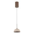 MAXLIGHT P0666 - LED полилей на кабел CUCCINA LED/57W/230V Ø 15 см бежов