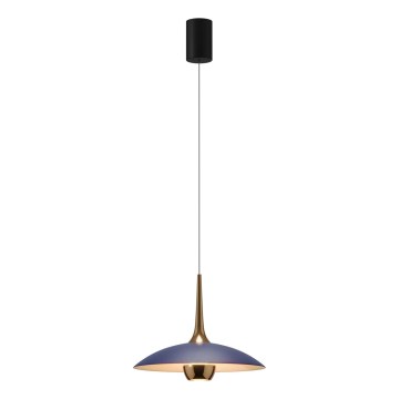MAXLIGHT P0675 - LED полилей на кабел MANUKA LED/12W/230V Ø 28 см златист/син